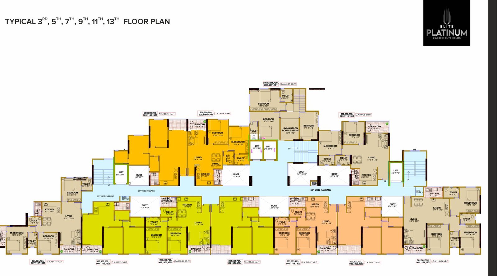 Elite-Platinum-Typical-Floor-Plan-Odd-Floor